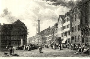 Goettingen Market Weender Street by Robert Batty